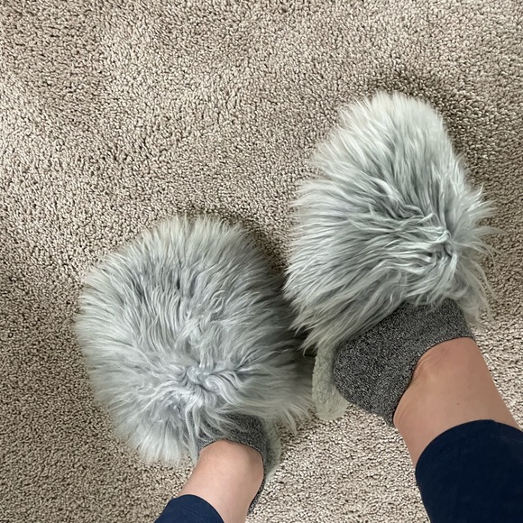 Alpaca shaggy slippers - Picture 5 of 5